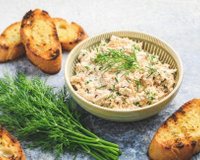 Pour l’apéro de Noël, Laurent Mariotte mise sur des rillettes de maquereau fumé à petit prix