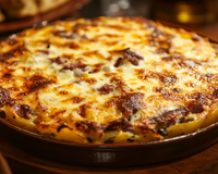 Gratin de pommes de terre au jambon fromage