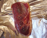 Magret de canard grillés en papillote