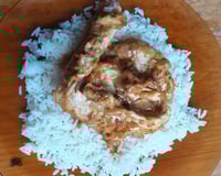 Emincé de dinde au curry