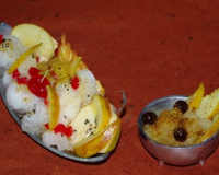 Sorbet pommes poires et cerises