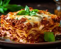 Lasagnes à la bolognaise avec sa béchamel