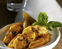 Tajine de râble de lapin aux abricots secs et figues