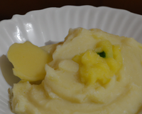 Purée de patates douces coco