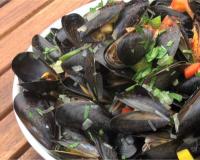 Moules à la plancha