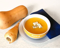 Velouté de butternut et panais à la Fourme d'Ambert au Thermomix