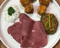 Cornichon en 2 façons : pesto de cornichons et cornichons frits