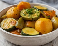 Tajine de courgettes, patates douces au Companion
