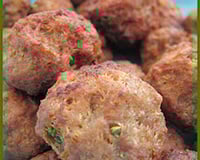 Polpette (boulettes de viande Italiennes)