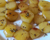 Pommes de terre du soleil à l'huile d'olive de Provence