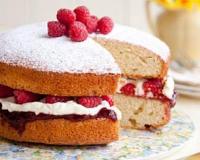 Gâteau facile à la framboise