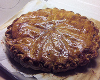 Galette des rois à la crème de marron