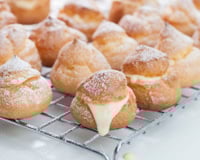 Petits choux à la crème patissière