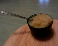 Compote de pomme au micro ondes