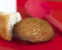 Mini-madeleines à la noisette