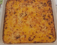Gratin de potiron aux deux fromages