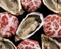 Huître Marennes Oléron et crépinette