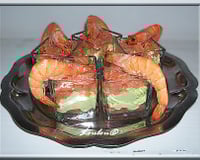 Verrines saumon fumé avocat pamplemousse