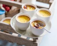 Un dessert onctueux et délicieusement parfumé au miel.