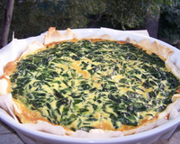 Quiches aux épinards