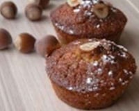 muffins aux noisettes et à la banane