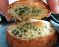 Mini coffin bread