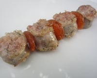 Brochette d'andouillette à l'abricot