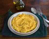 Purée de cèleri rave, carottes et pommes de terre