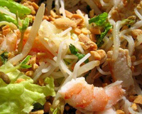 Salade comme un rouleau de printemps