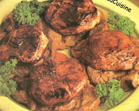 Filets de bœuf aux cèpes, à la braise