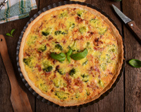 Que cuisiner ce lundi 29 septembre 2025 ? Essayez cette quiche brocolis lardons simple et gourmande