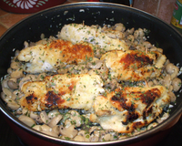 Roulé de poulet champêtre