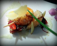 Saint-Jacques lait de coco citronnelle