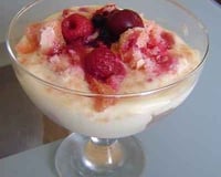Le tiramisu aux fruits rouges