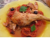 Lapin à l'espagnole de mon père