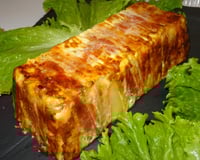 Cake de pommes de terre à la crème de camembert