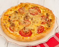 Tarte au thon et à la tomate