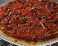 Tatin aux tomates cerises