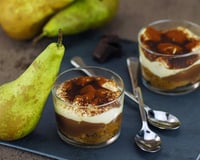 Tiramisu poire chocolat