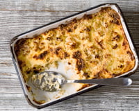 Gratin de chou-fleur sans béchamel