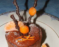 Tarte choco-orange au zestes d'orange