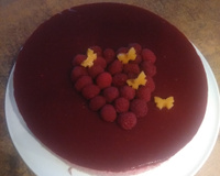 Bavarois framboise