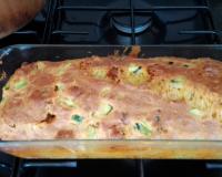 Cake chorizo et courgettes