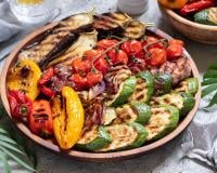 Légumes grillés à la plancha