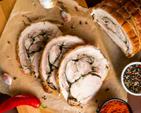 François-Régis Gaudry partage sa version de la porchetta, ce rôti italien qui change du poulet