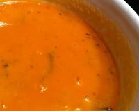 Soupe à la citrouille.