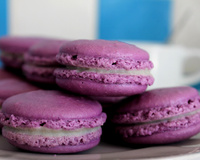 Macarons à la violette
