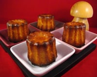 Cannelés bordelais légers