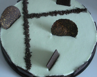Bavarois menthe-chocolat original