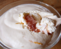 Mousse de pamplemousse